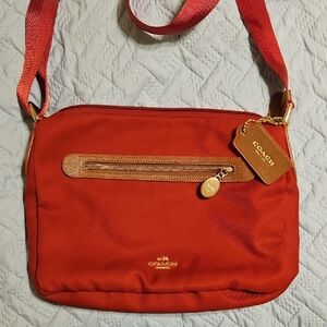 Coach Red Crossbody Bag